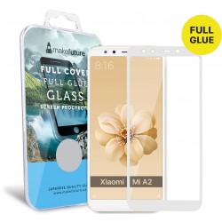 Защитное стекло MakeFuture Full Cover Full Glue Xiaomi MiA2 (Mi6X) White